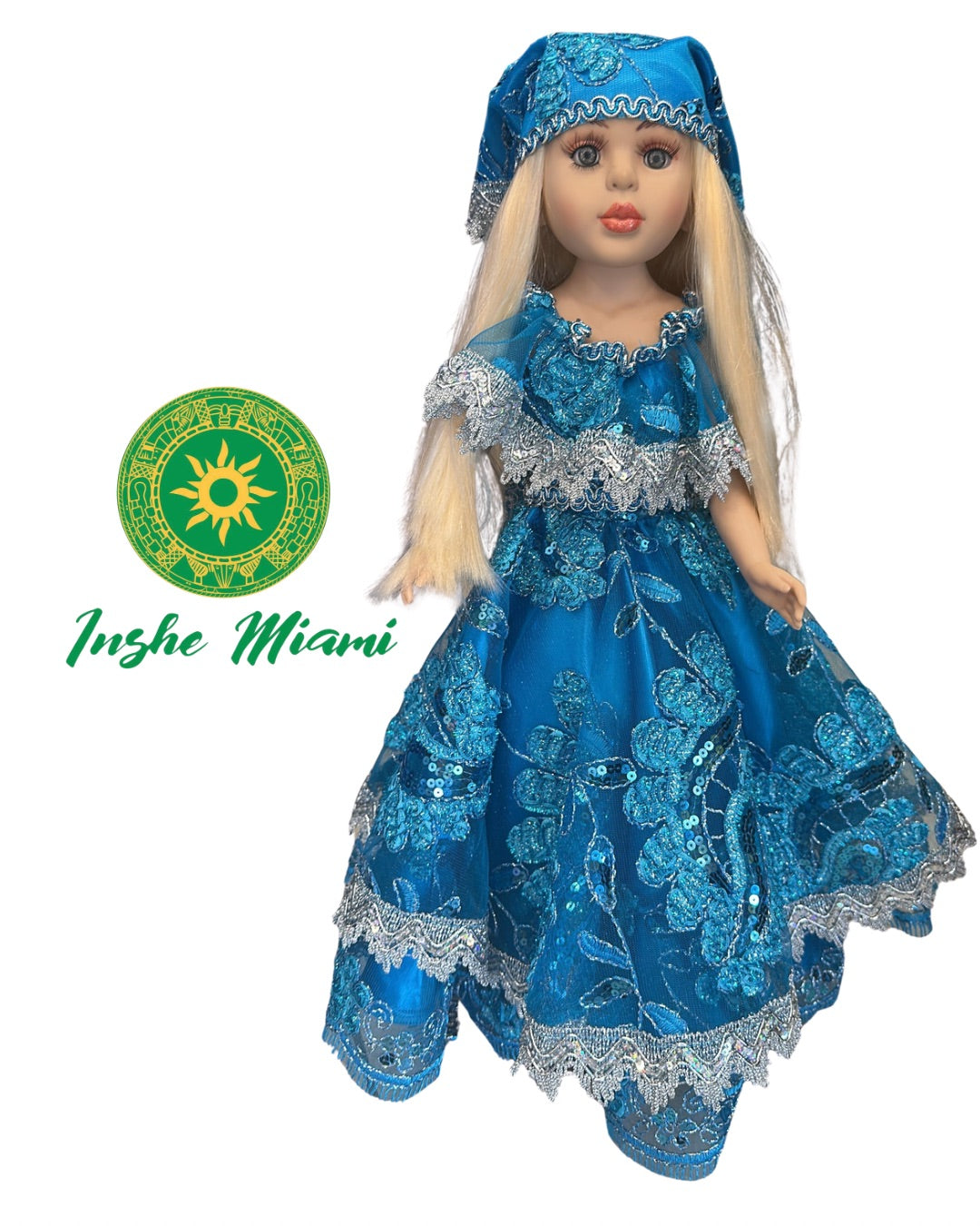 MUÑECAS DE GOMA GRANDE 22" DE ENCAJES