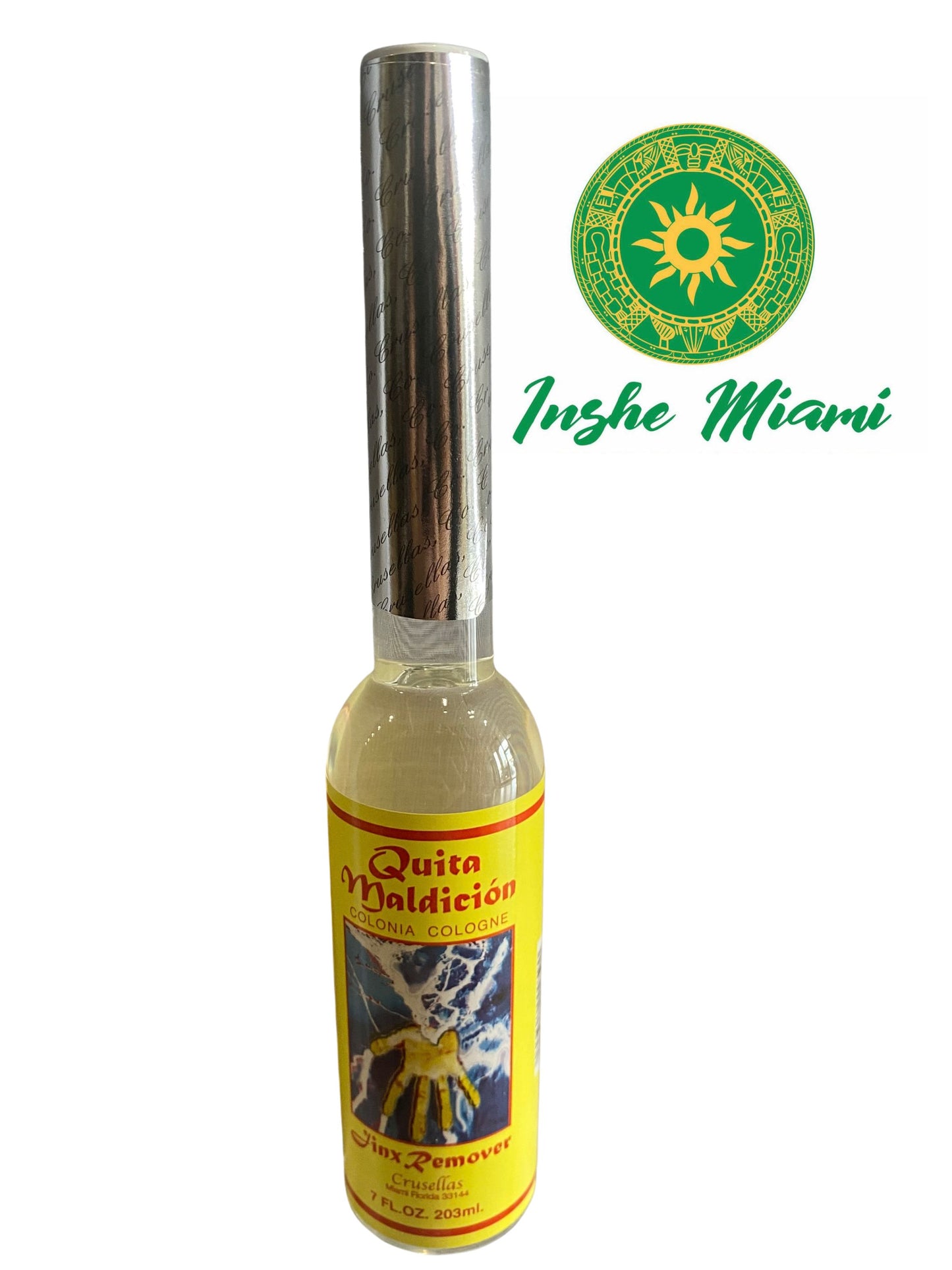 Colonia Espiritual Quita Maldicion 7 oz – Para Limpiezas y Rituales Espirituales