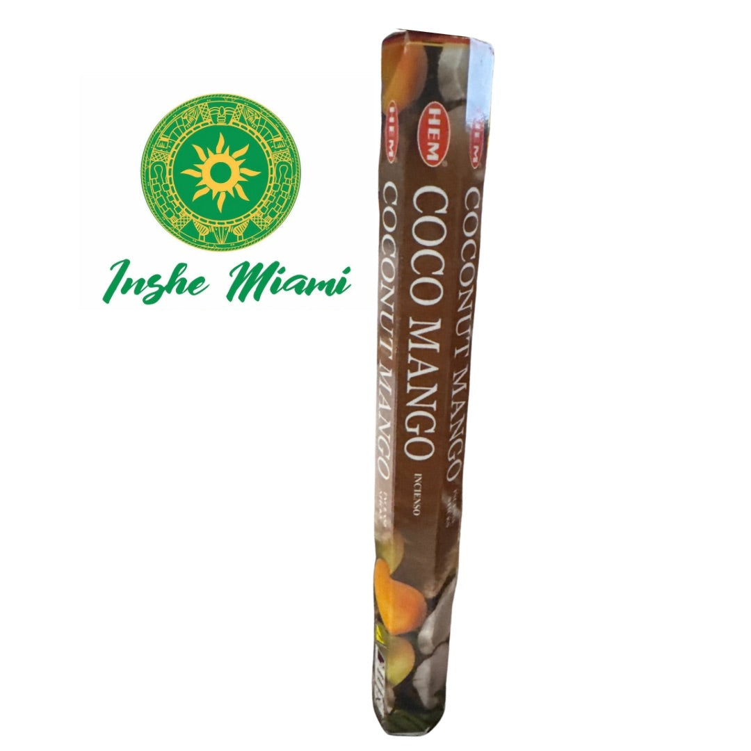 Incienso Coco Mango