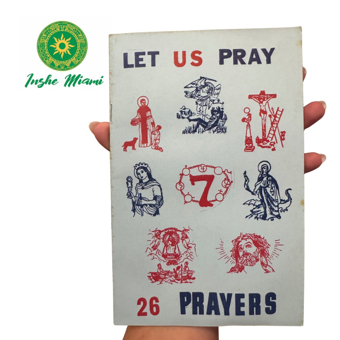 Libro Book Let us Pray