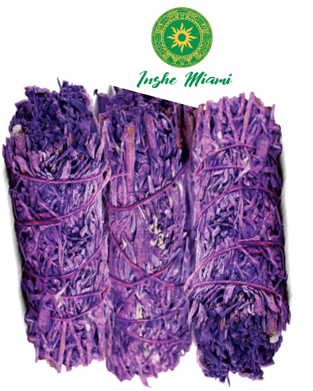 Sahumerio de Lavanda 4" para Aromatizacion y Limpieza Tradicional | Inshe Miami