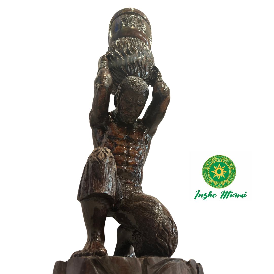 Escultura de Agayu/ Lebrillo Escultura de Agayu / Lebrillo de Agayu Tallado