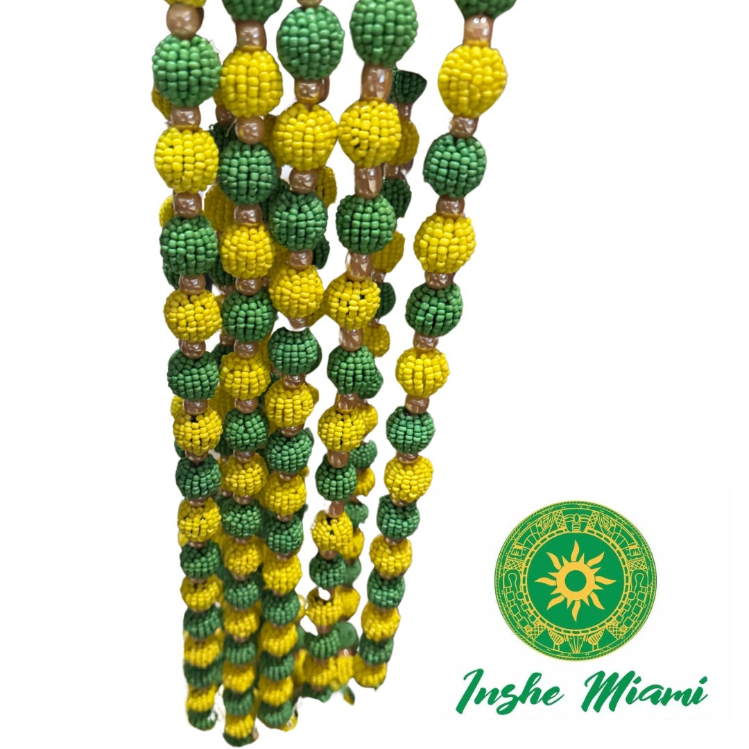 Collar de Bolas 23" Orunmila Tradicional