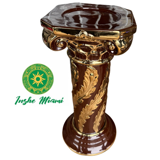 Pedestales de Columnas con Ramas (Para todos los Santos)