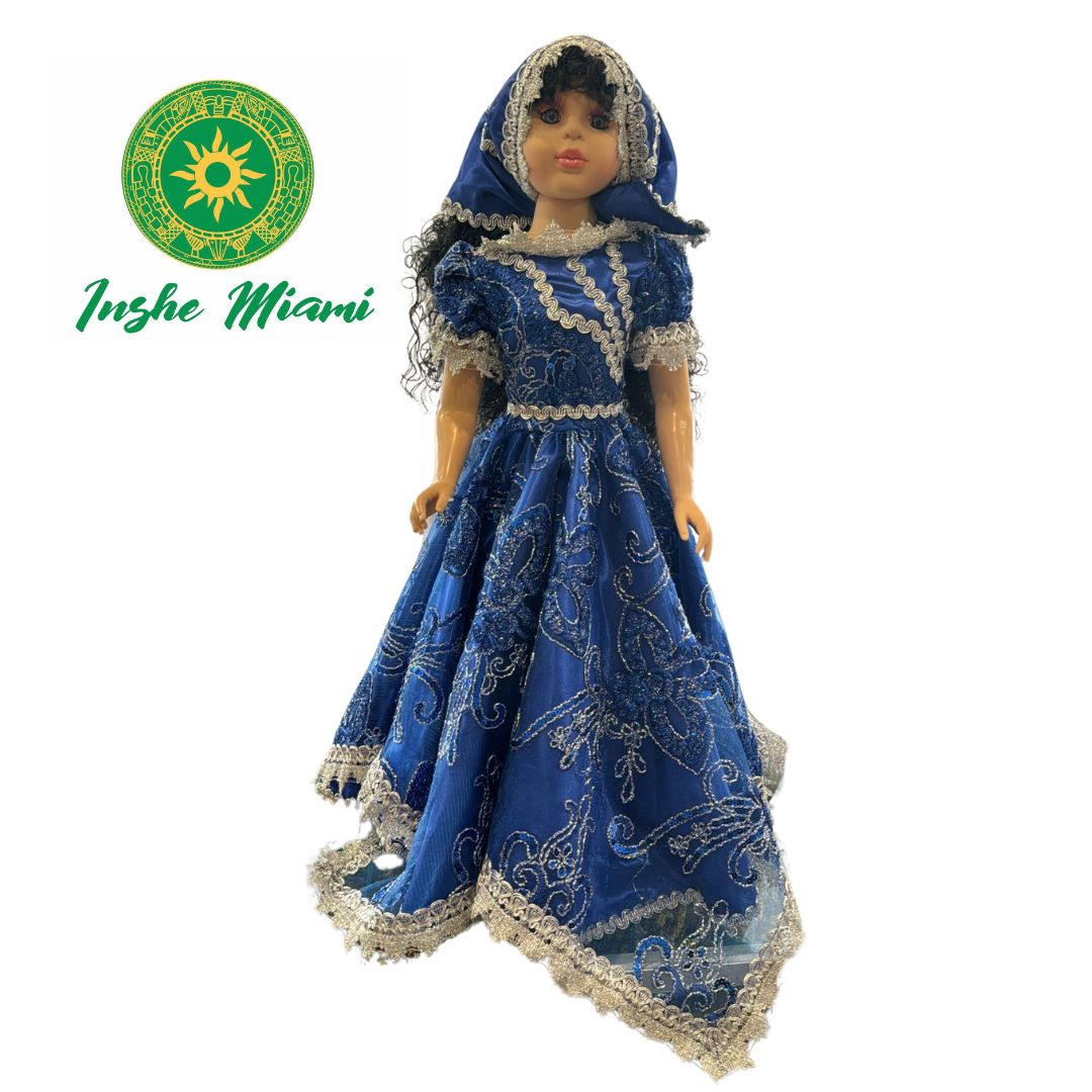 MUÑECAS DE GOMA GRANDE 26" DE ENCAJES