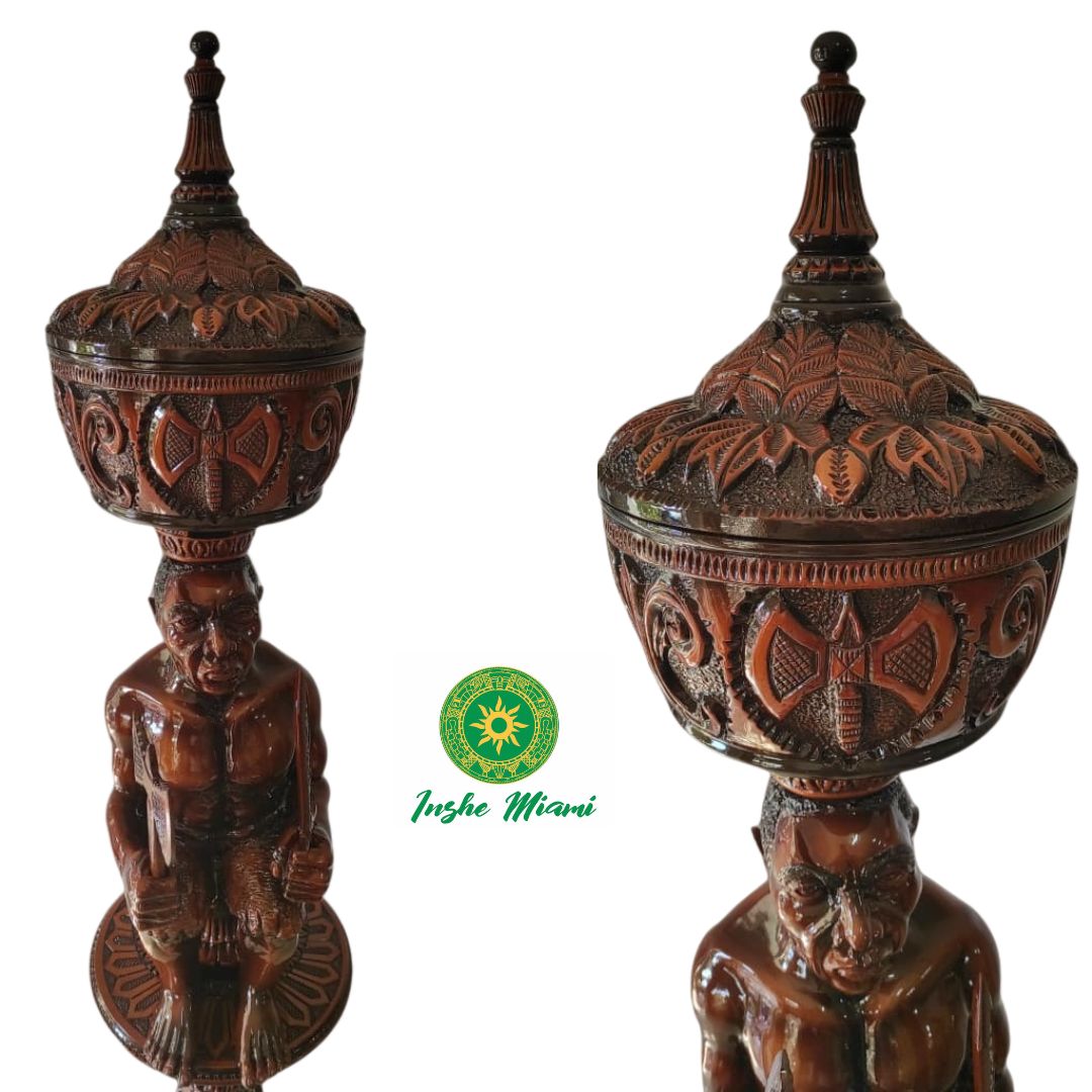 Set Chango Guerrero en Caoba – 70"