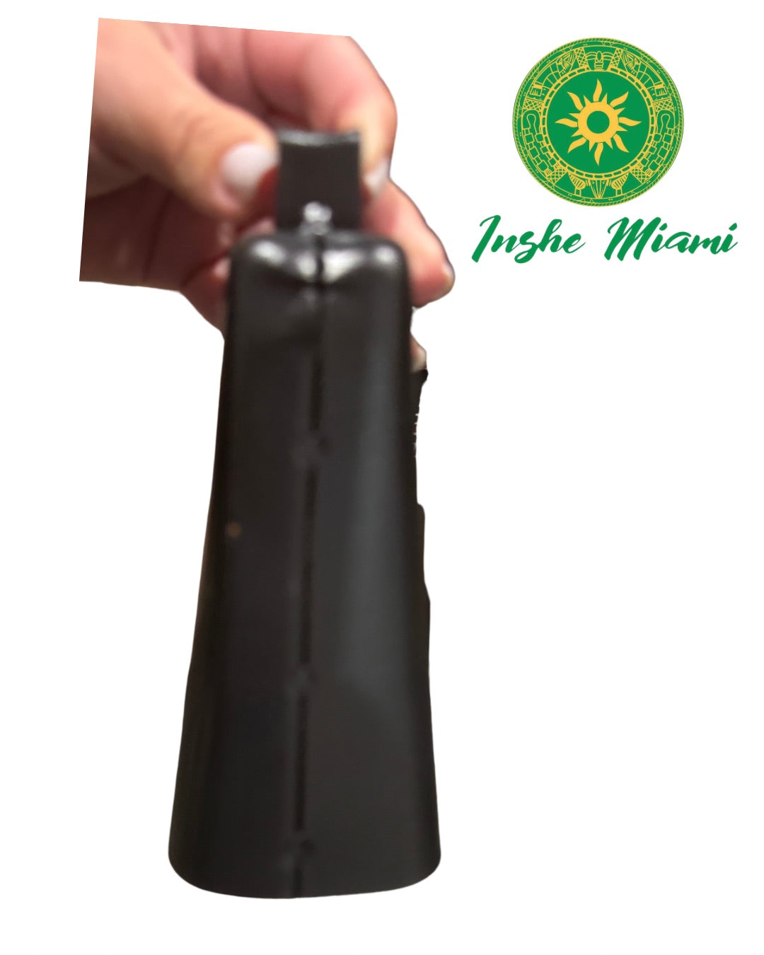 Cencerro Negro 5” – Para Llamar a Orun y Rituales Espirituales | Inshe Miami