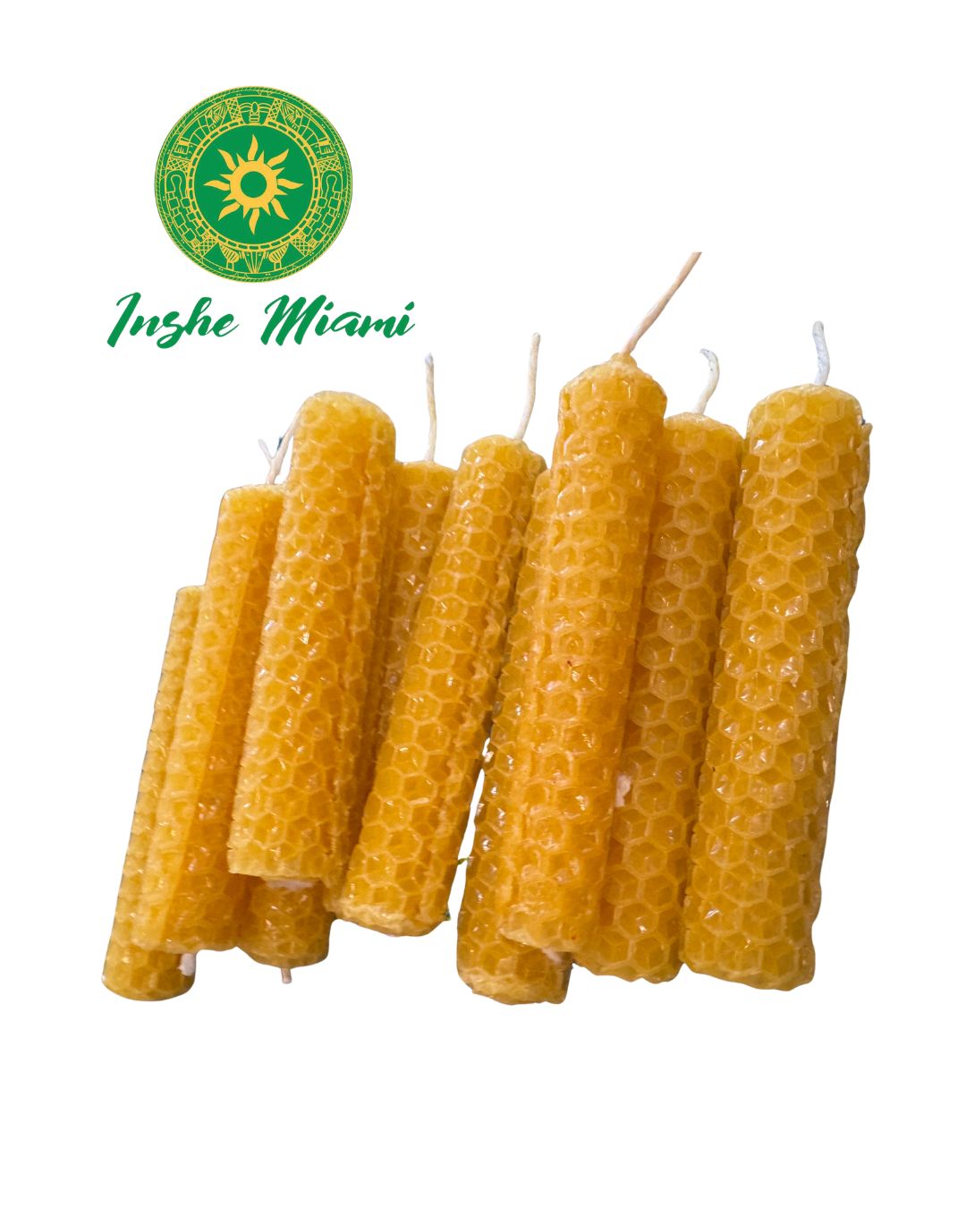 Honeycomb Candles for Ritual – Pair of Natural Wax Candles | Santeria, Altars and Spiritual Work