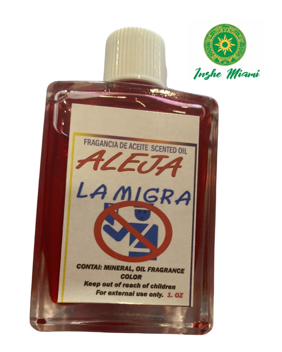 Aleja la Migra Oil 1 oz for Spiritual and Traditional Use | Inshe Miami