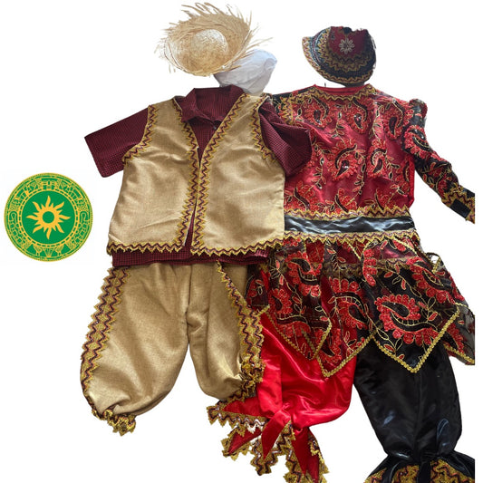 SWART POPmeisies wat in verskillende kleure aangetrek is