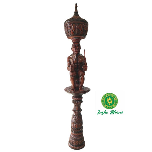 Set Chango Guerrero en Caoba – 70"