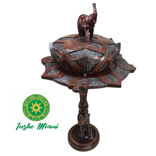 Set de Ifa con pies de Elefante 29”