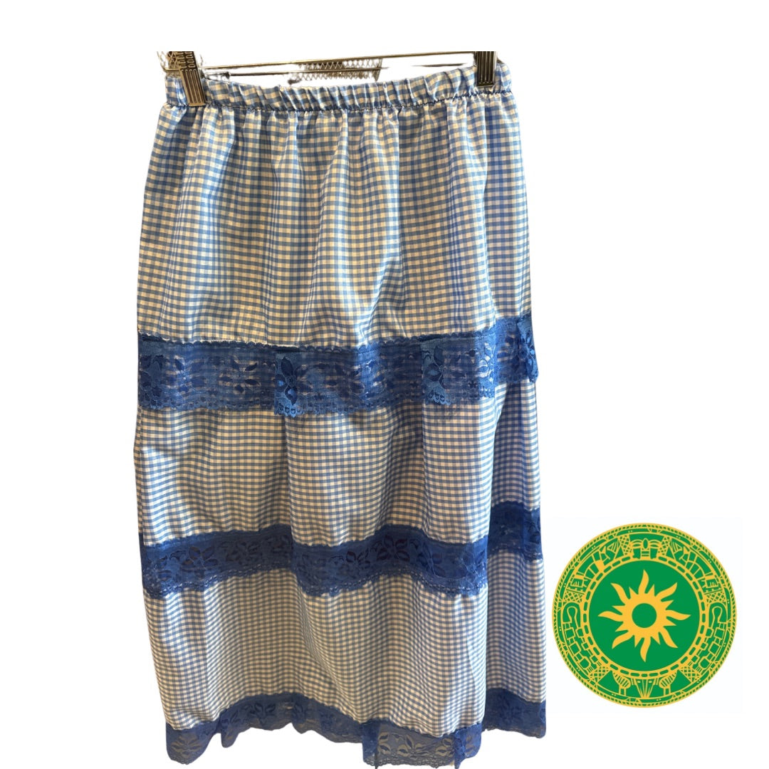 BLUE GINGHAM SAYA
