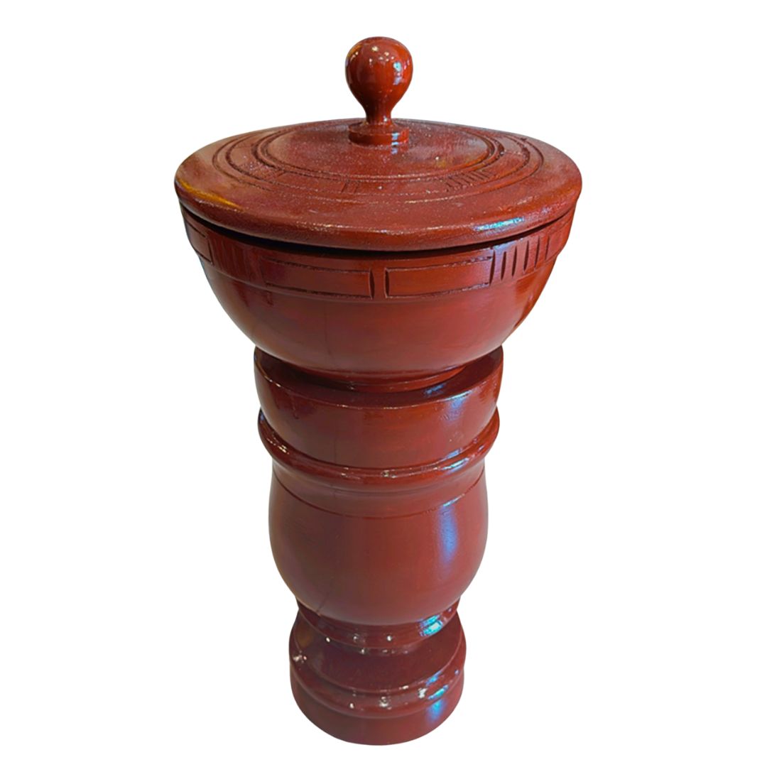 Pilon y Batea Set Básico de Chango para Santería y Rituales Espirituales