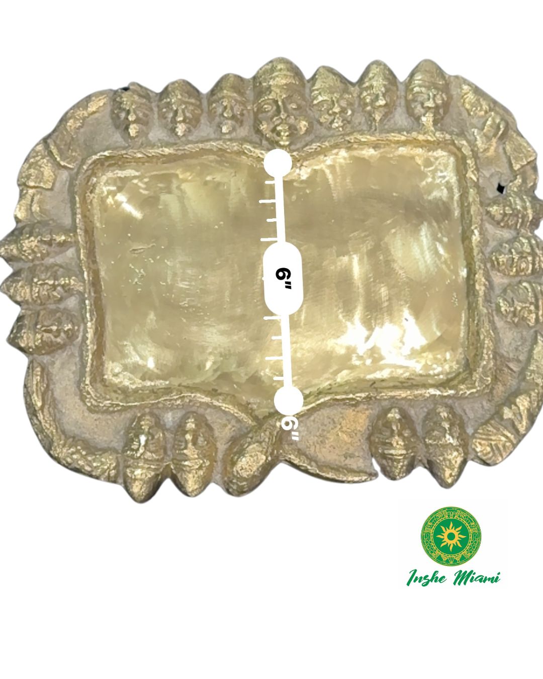 Opon de Bronce Cuadrado / Tablero de Bronce Cuadrado