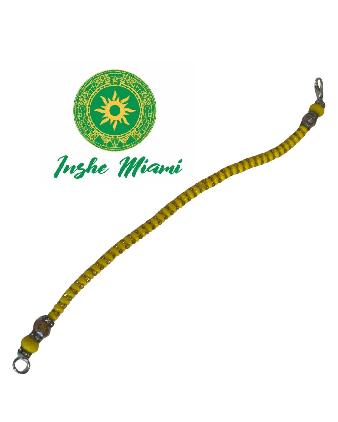 Ilde Plano de Oshun – Pulsera Religiosa de Protección | Inshe Miami