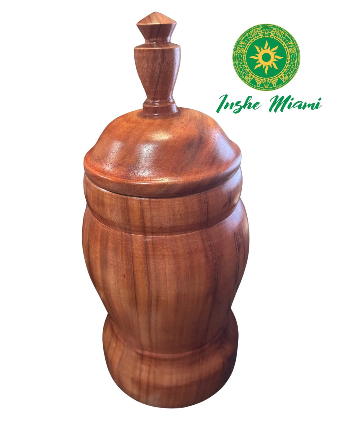 Lebrillo de Aggayú de Madera Maciza | 18” | Hecho en Madera Natural - Inshe Miami