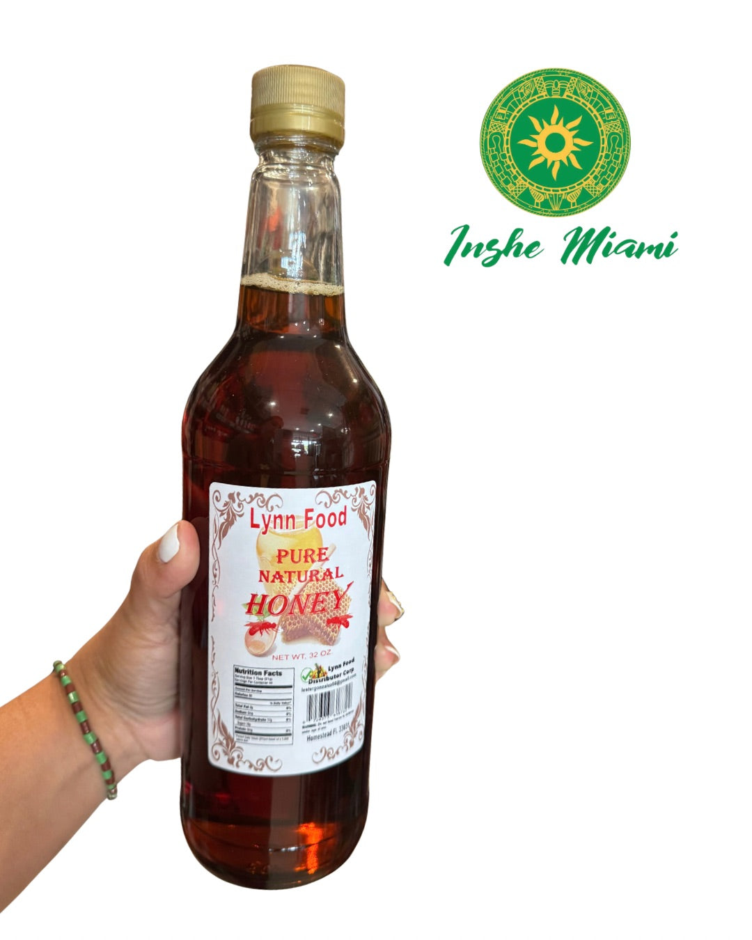 Miel de Abejas 32 oz – Uso Alimenticio y Tradicional Religioso | Inshe Miami