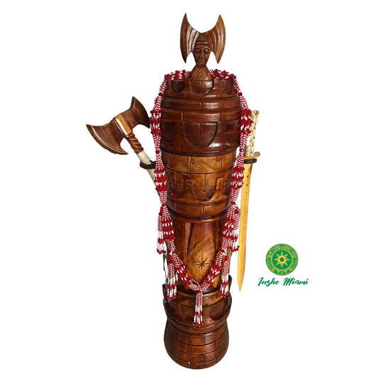 Set para Chango con Hacha y Espada en hueso