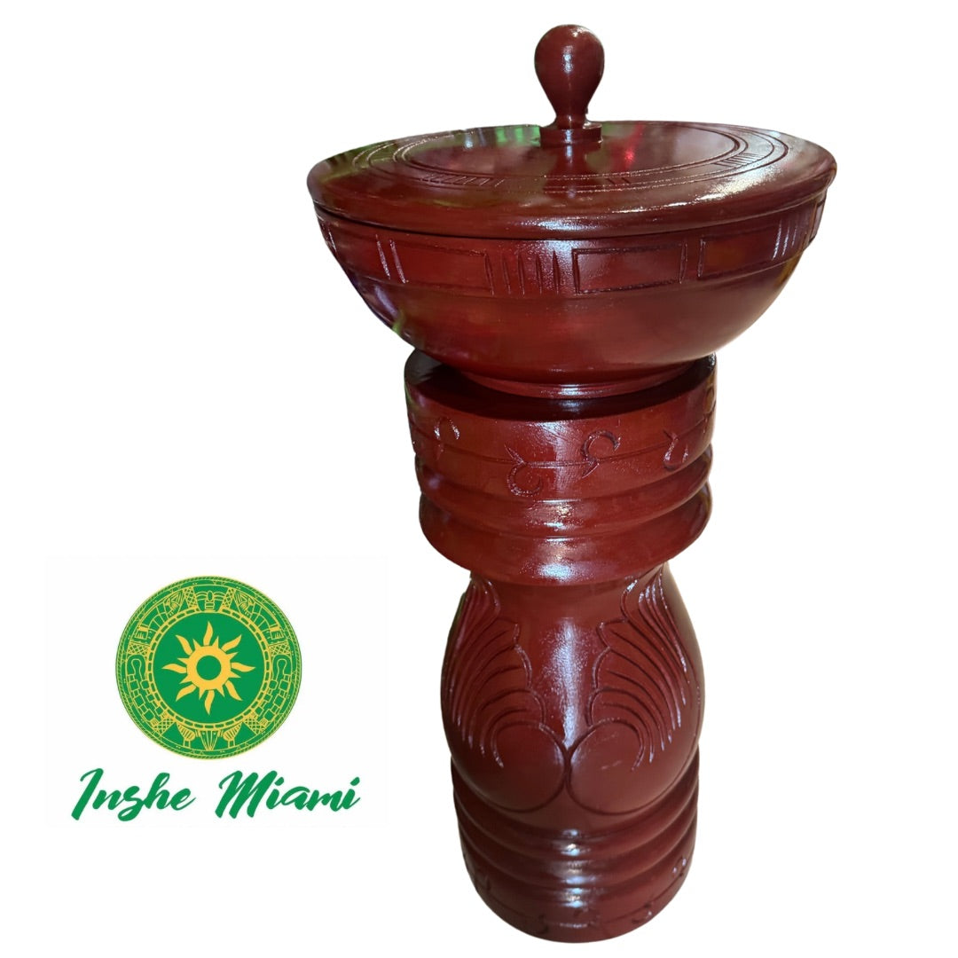 Pilon y Batea Tallados 100 % Madera