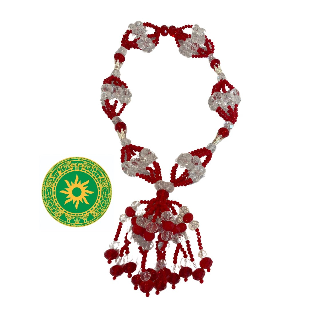 Collar de Carro con Corona 13" (Elije tu Santo)