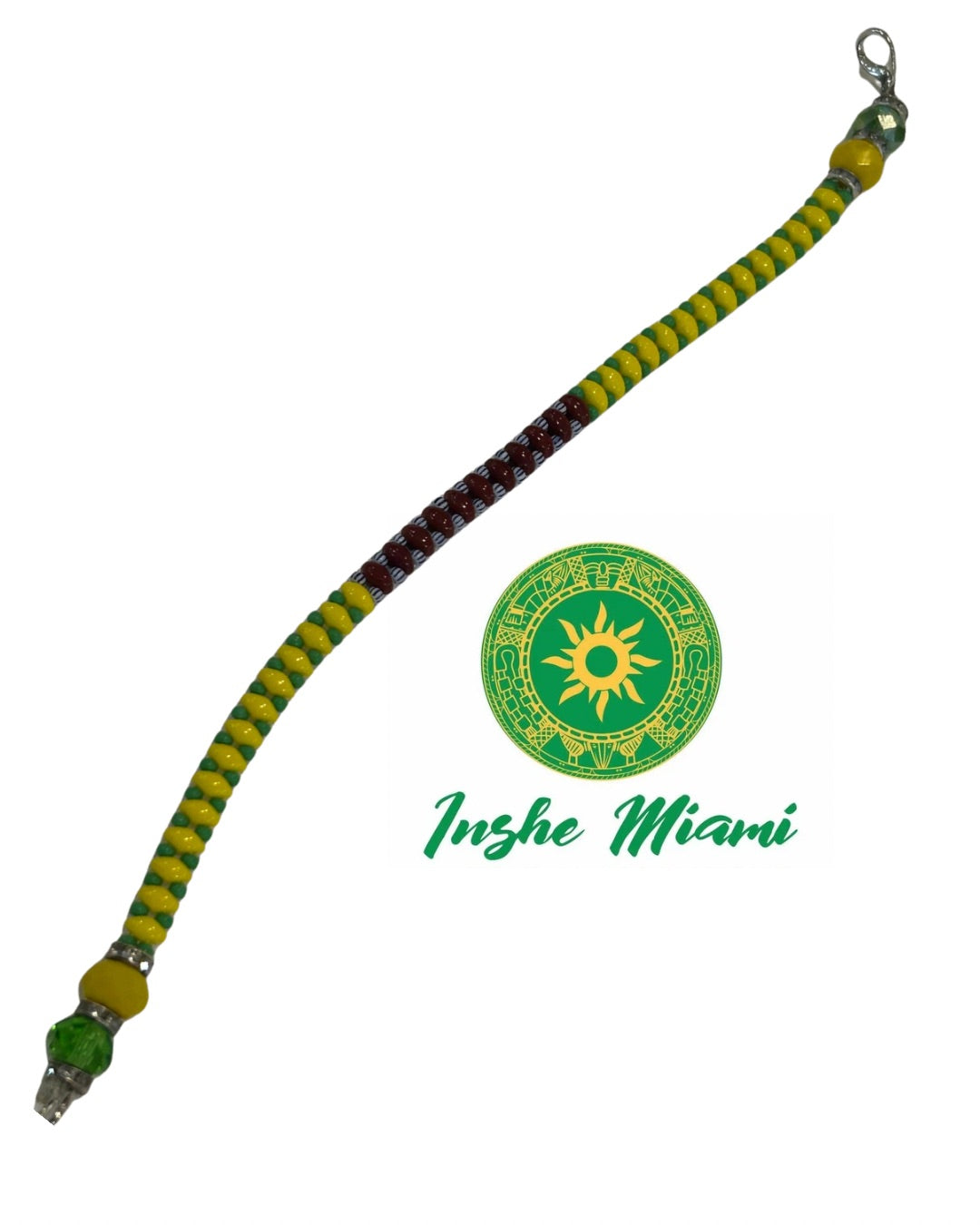Ilde Plano de Orula con Babalu Aye – Pulsera Religiosa de Protección | Inshe Miami