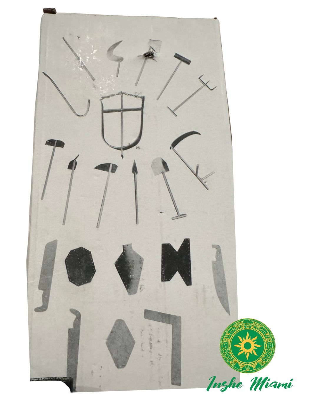 Ogun Head Tools – Pure Iron | Traditional Set for Altar