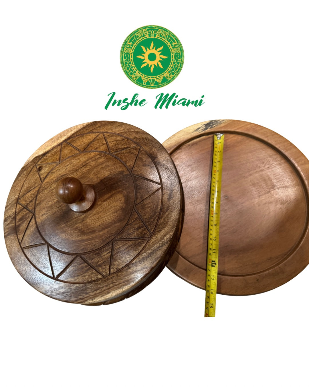 Batea y Tablero de Ifá – Set Tradicional de Madera para Iniciados | Inshe Miami