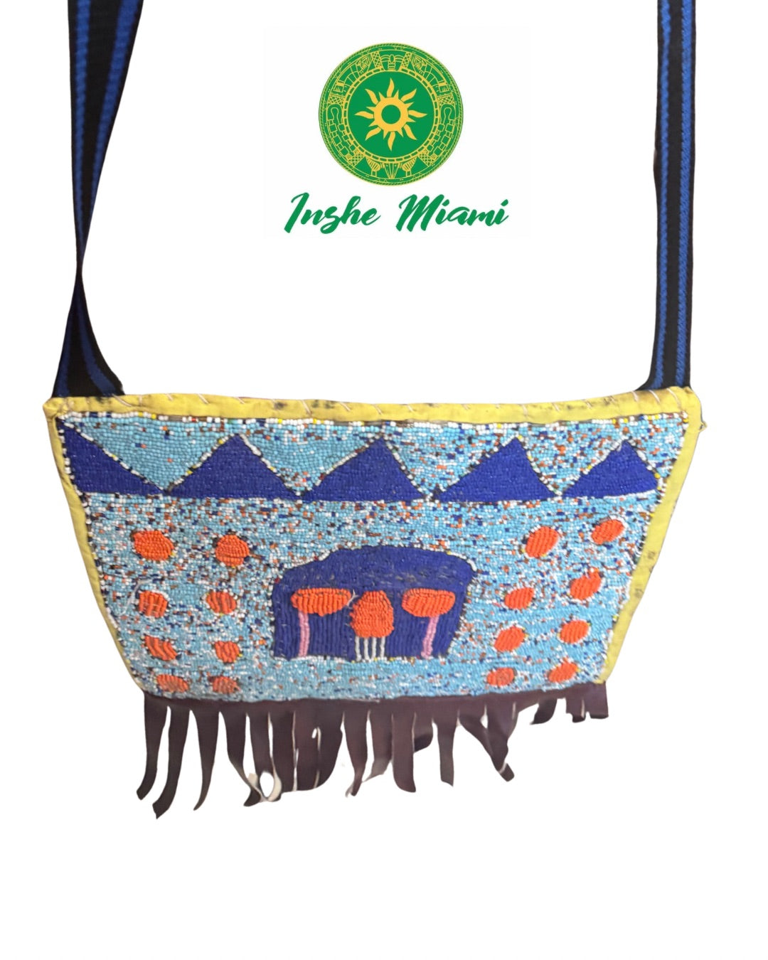 Bolso con Cuentas Nigerianas Apo Ifa