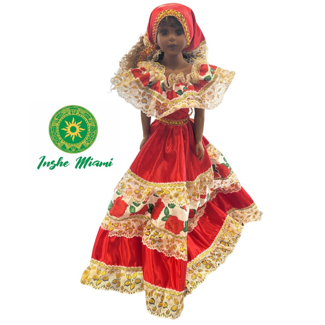 MUÑECAS DE GOMA GRANDE 26" DE BOLAS Y FLORES