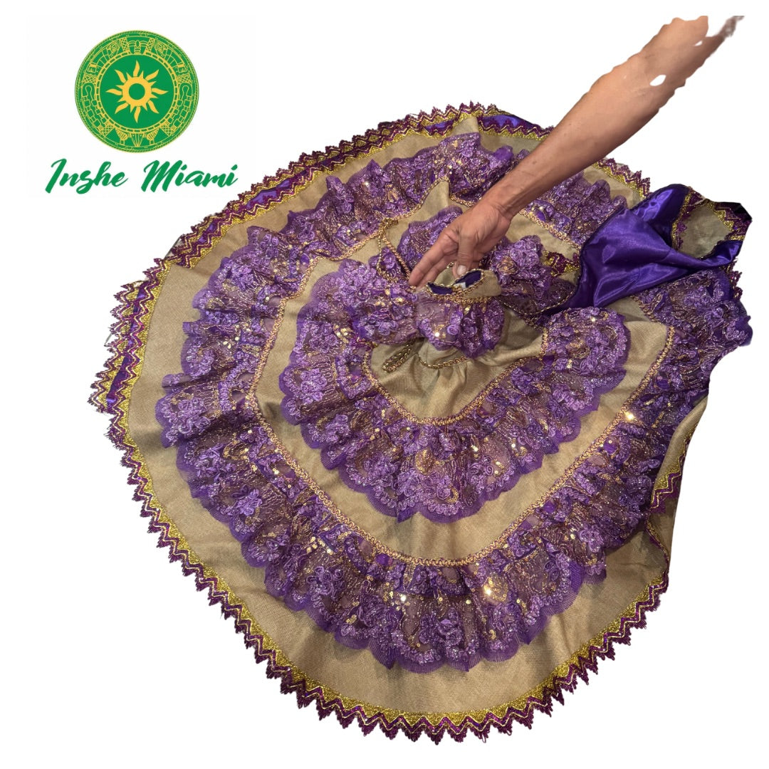 MEDIUM RUBBER DOLLS IN LONG LACE DRESSES