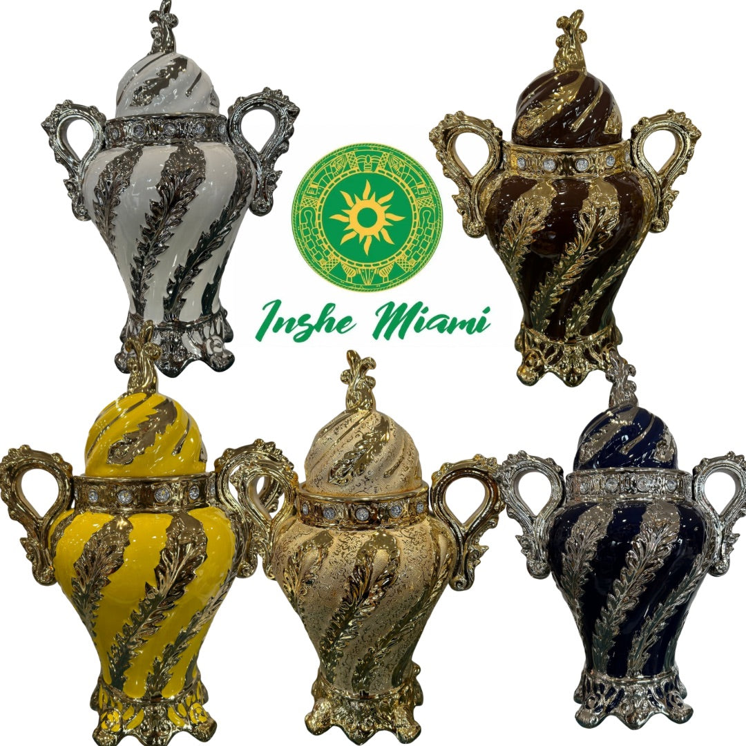 Sopera Tinaja con Ramas 24" (Diferentes Colores)