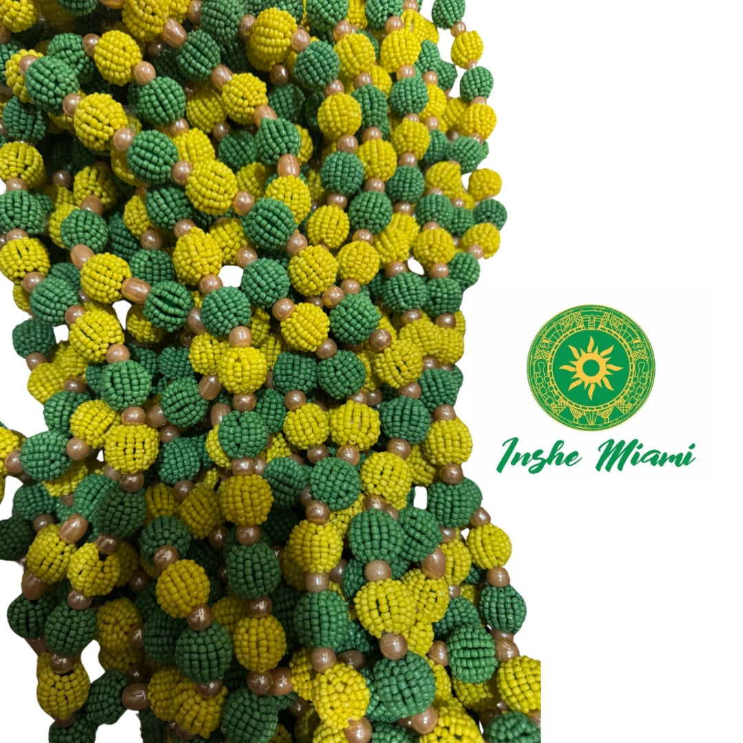 Collar de Bolas 23" Orunmila Tradicional