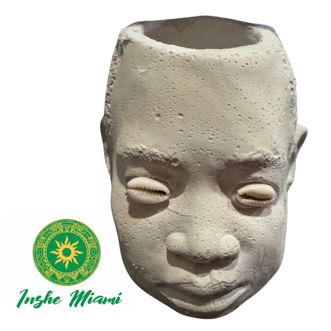 Elegua / mold of elegua / head of elegua