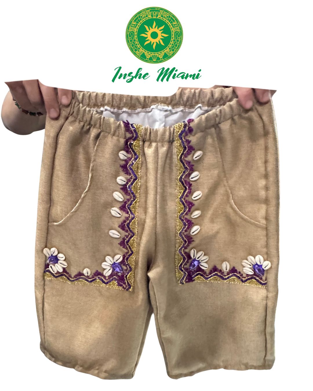 Short de Saco Babalu Aye Decorado