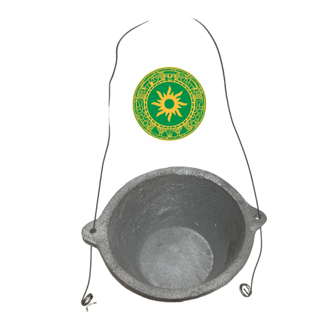 Porta Incienso Aluminio Calderito