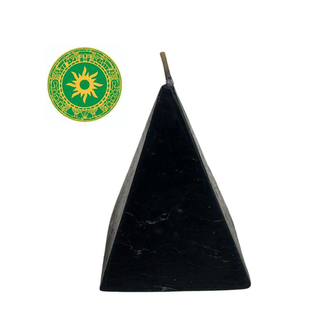 Pyramid candle
