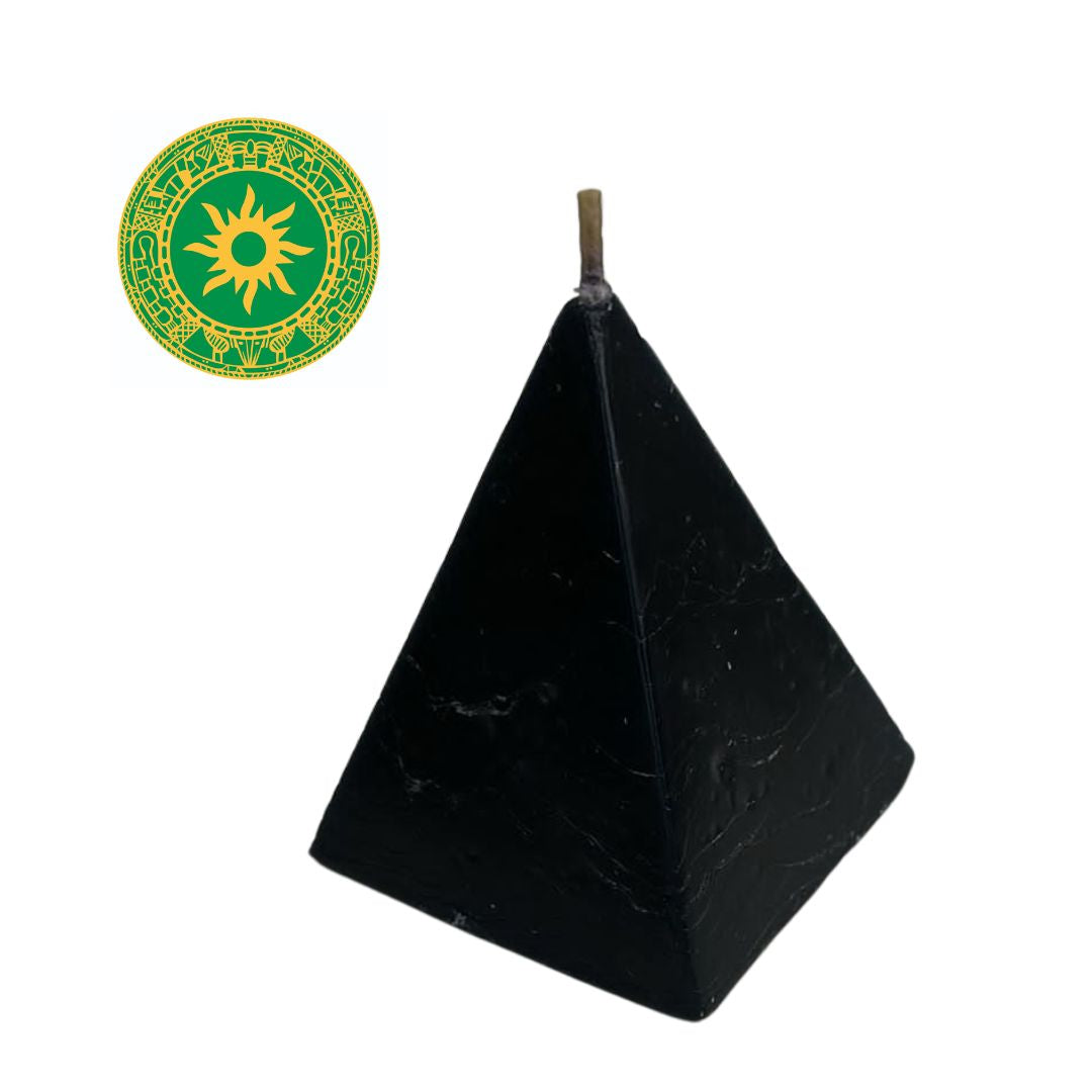 Pyramid candle