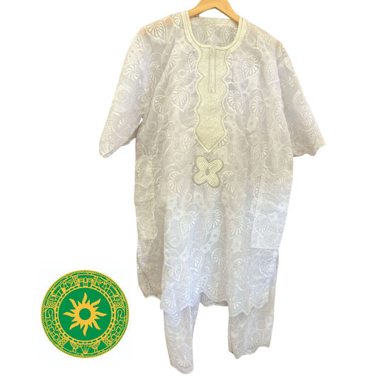 Traje Tradicional Blanco de Hombre