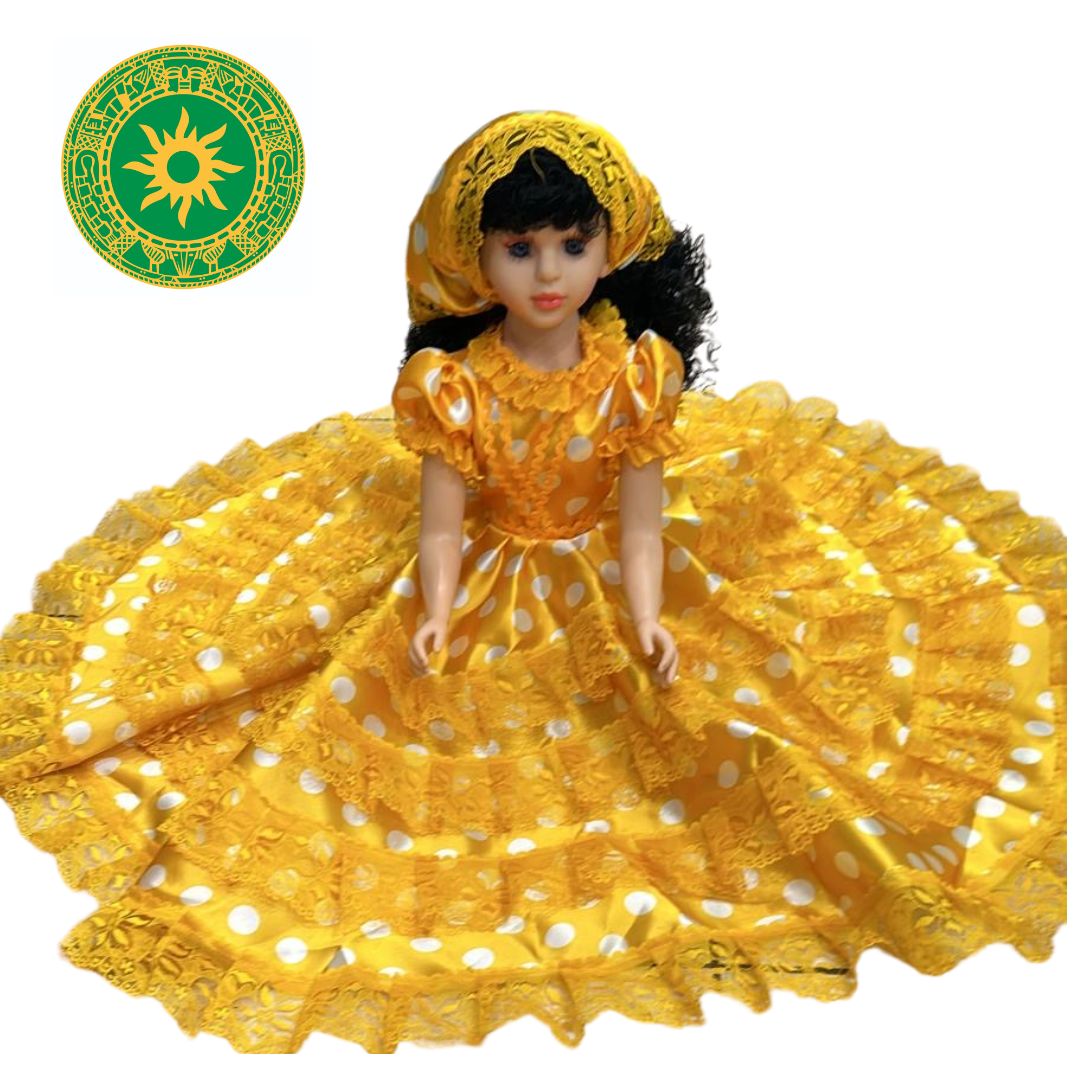 MUÑECAS DE GOMA GRANDE 26" DE BOLAS Y FLORES
