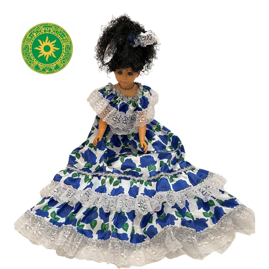 MUÑECAS DE GOMA GRANDE 26" DE BOLAS Y FLORES