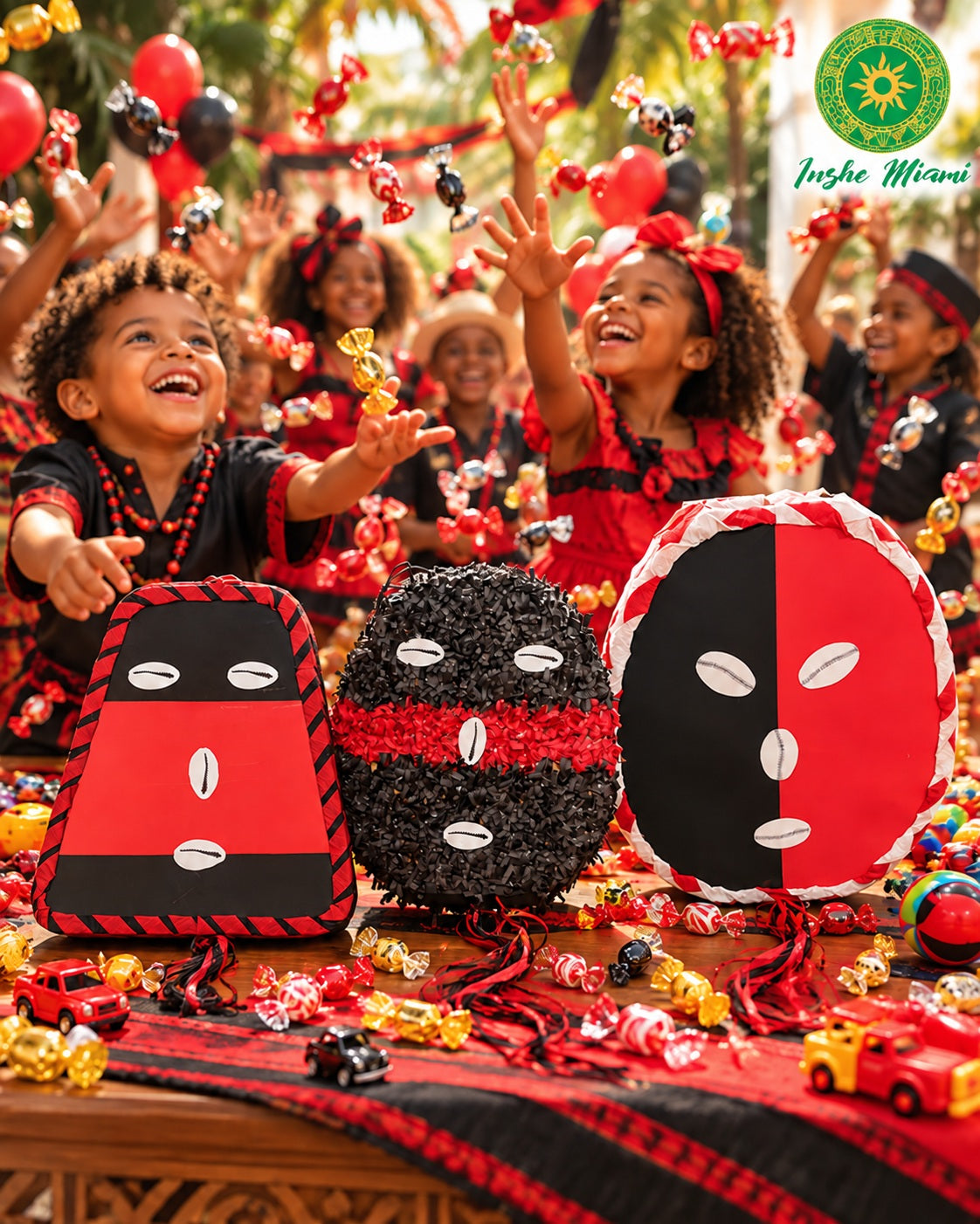 Eleguá Piñata 18” – Assorted Models for Spiritual Celebrations | Inshe Miami