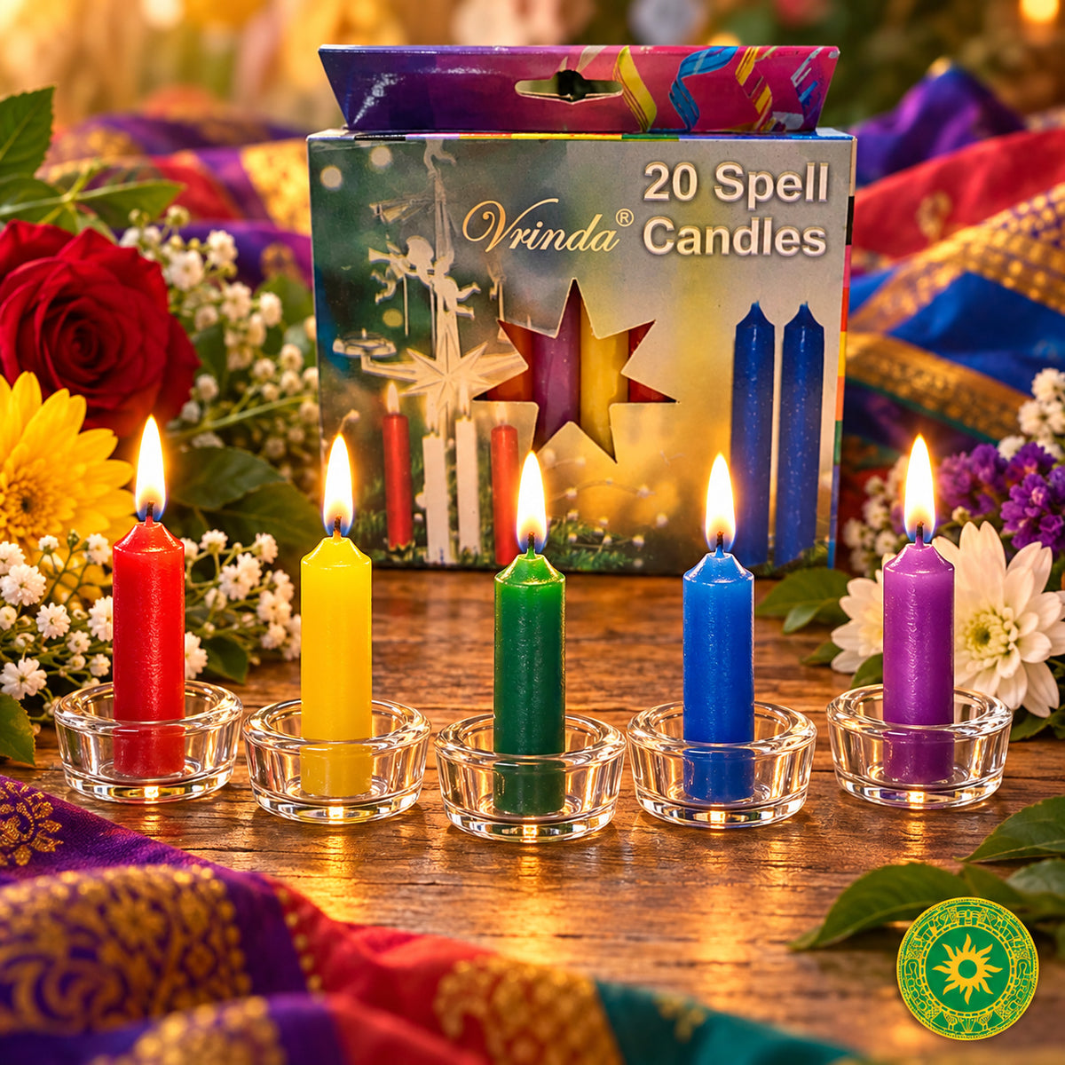 Box of 20 Assorted 4” Candles – Spiritual and Ritual Use | Inshe Miami