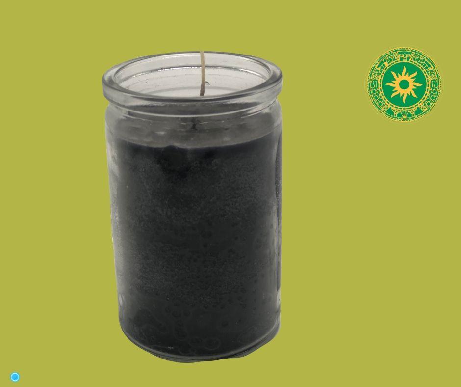VELA MEDIANA DE COLOR NEGRO VELA MEDIANA DE COLOR NEGRO - Inshe Miami CERERÍA INSHE MIAMI