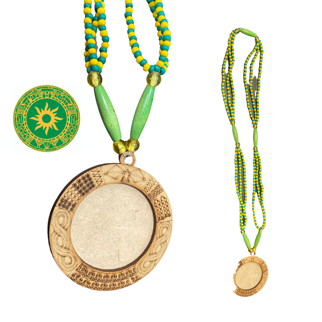 Collar de Ifa con Tablero