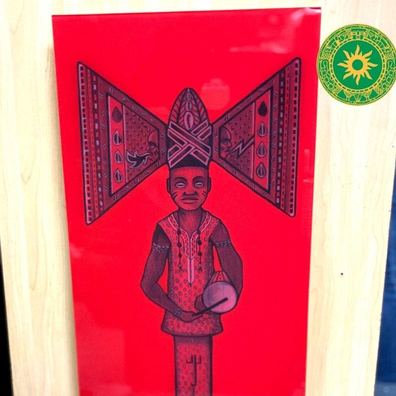 Cuadro- “Òsé Sango” Cuadro- “Òsé Sango” - Inshe Miami Cuadro de arte BotanicasYoruba