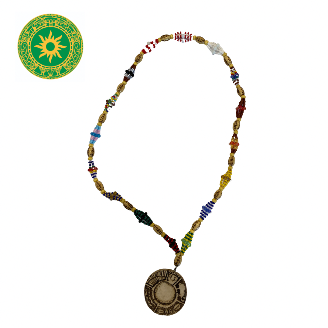 COLLAR DE OGBEYONO CHICO CON LOS SIGNOS