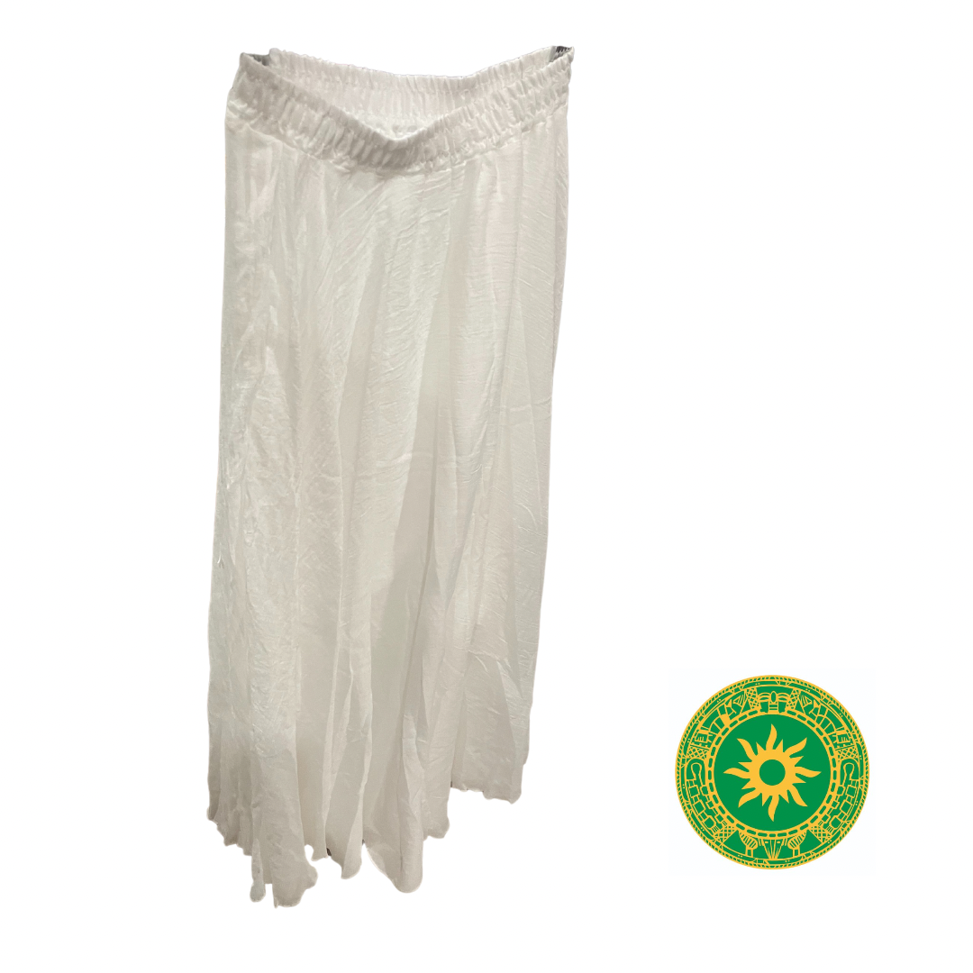 WHITE LINEN SAYA