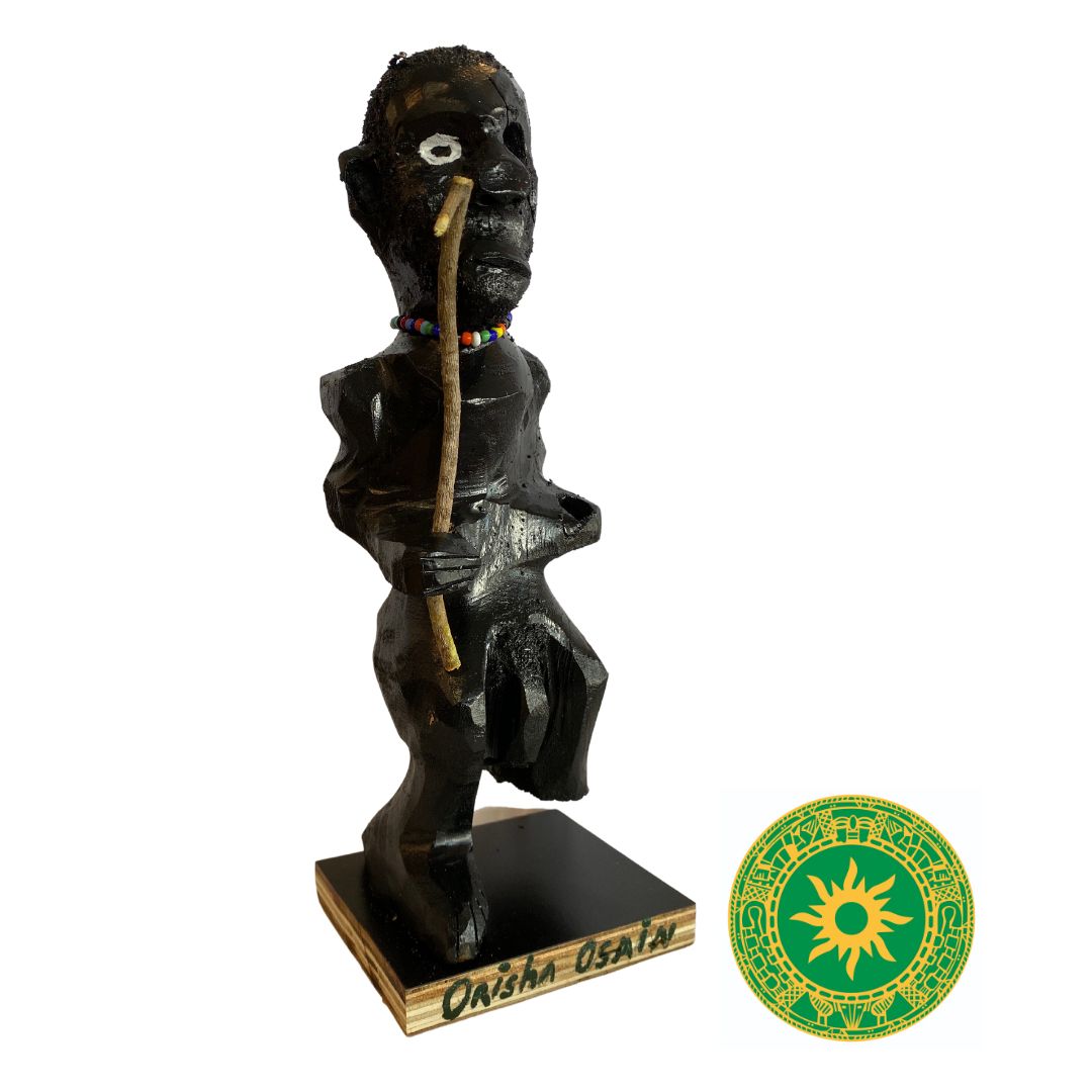 Muñeco de Madera Osain 13" - 14"