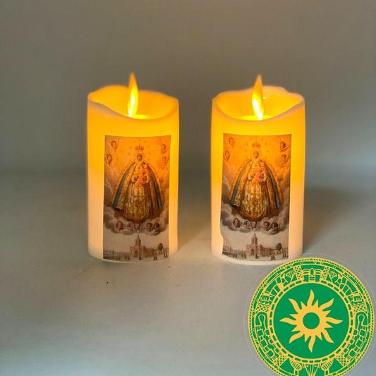 VELAS CON BATERÍA RECARGABLE E ILUMINACIÓN (LED)🔋 VELAS CON BATERÍA RECARGABLE E ILUMINACIÓN (LED)🔋 - Inshe Miami DECORACIÓN INSHE MIAMI